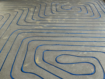 Fræsing fyrir gólfhita og rör