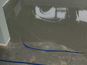 Fræsing fyrir gólfhita, rör og flotun