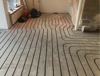 Fræsing fyrir gólfhita